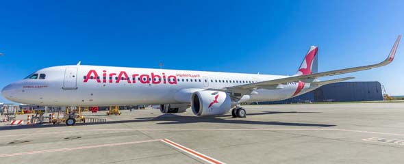 Bild eines A321 von AirArabia